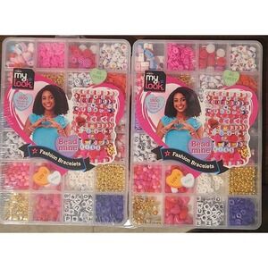 2 Cra Z Art Beads Bracelets 1800 Beads Each Fashion Bracelets Be Mine Valentines